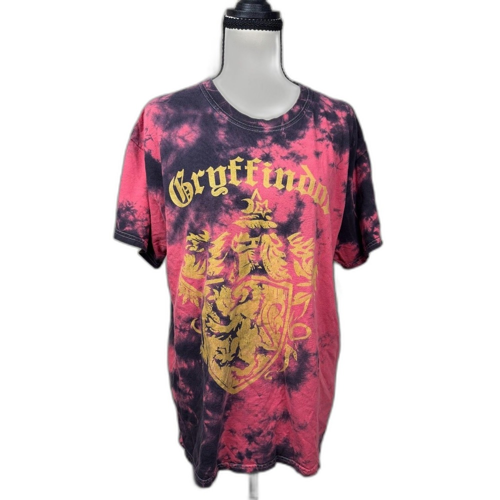 Harry Potter Gryffindor Mineral Wash T-Shirt Unisex M Vintage Style Tee